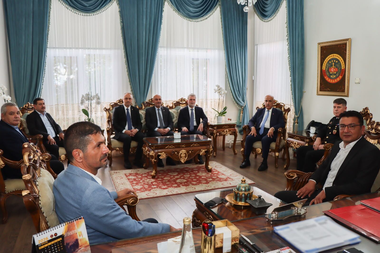 AK Parti Kahramanmaraş Heyetinden İstanbul İl Jandarma Komutanı Tataroğlu’na Ziyaret