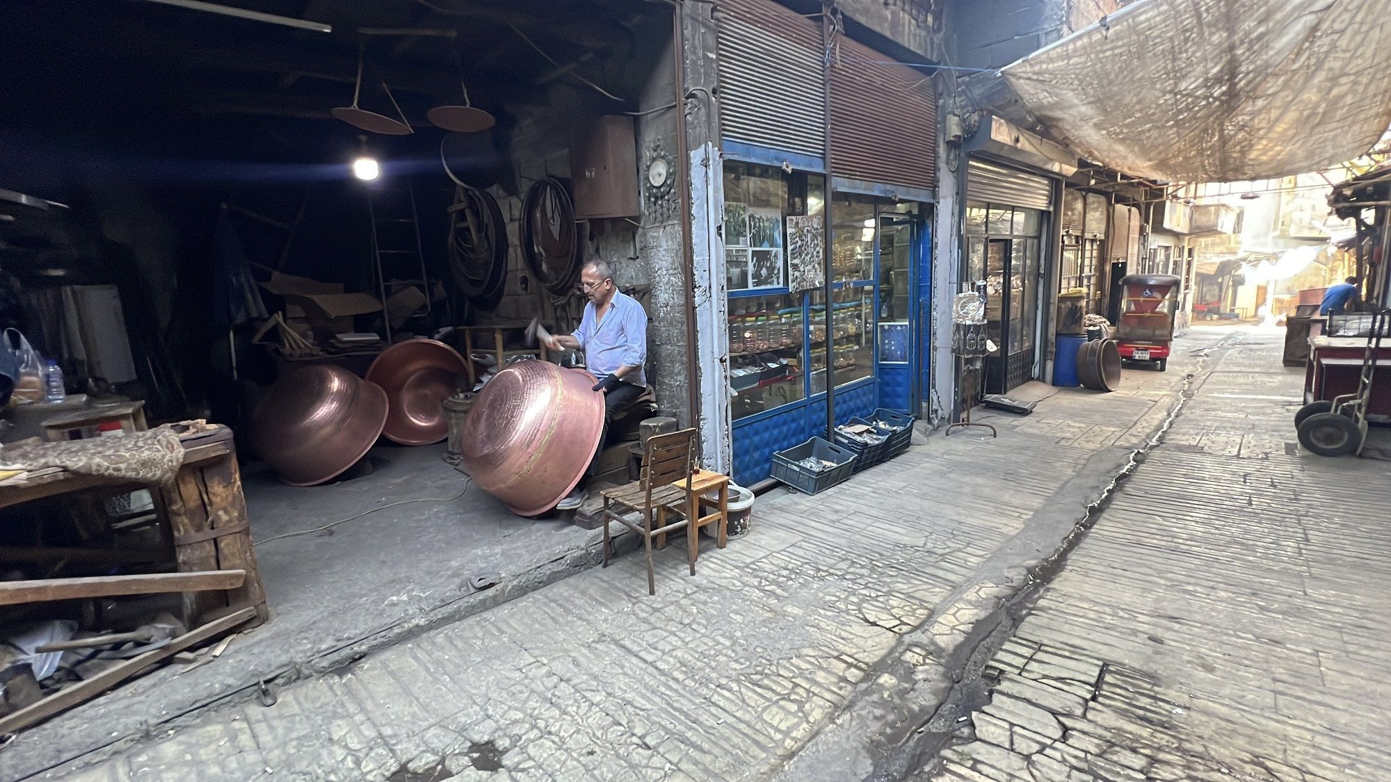45 Yıllık Bakırcı Usta Mesleğinin Yok Olmasından Korkuyor (1)