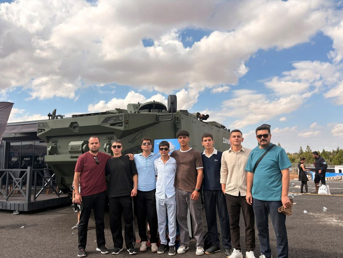 Afşin Anadolu Lisesi Öğrencileri Teknofest Heyecanını Yaşadı (1)