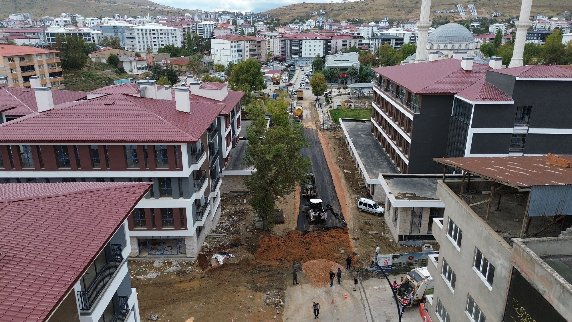 Afşin Atatürk Caddesi Yeniden Trafiğe Açıldı (1)