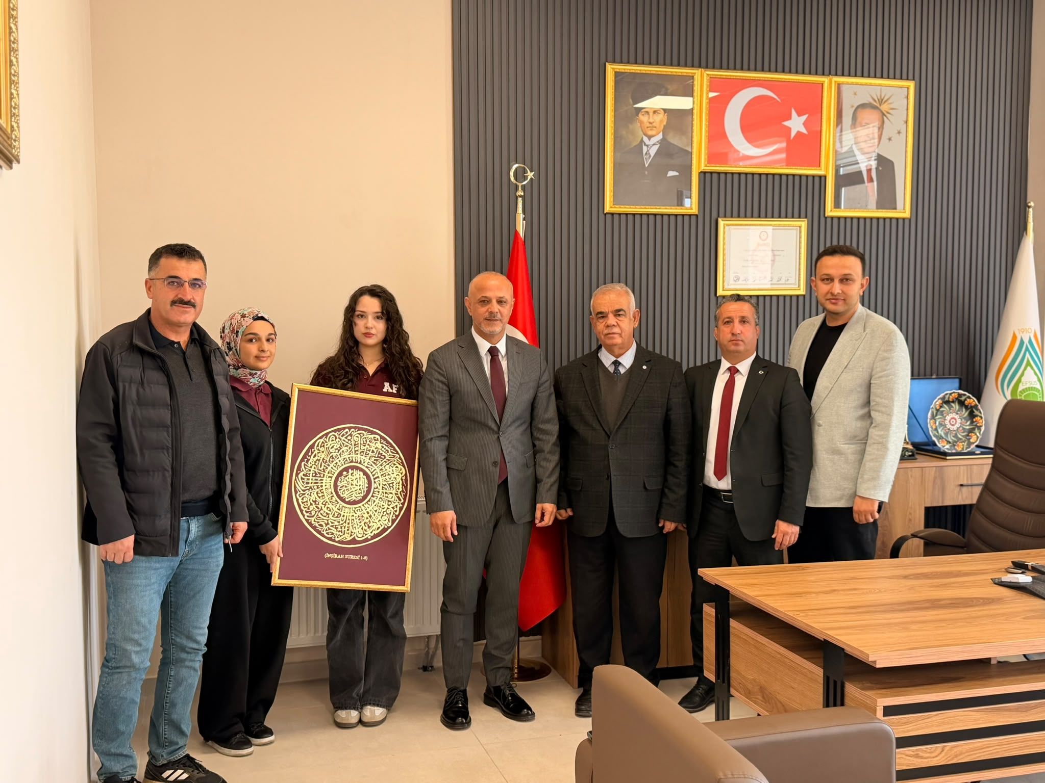 Afşin Fen Lisesi Öğrencilerinden Anlamlı Ziyaret