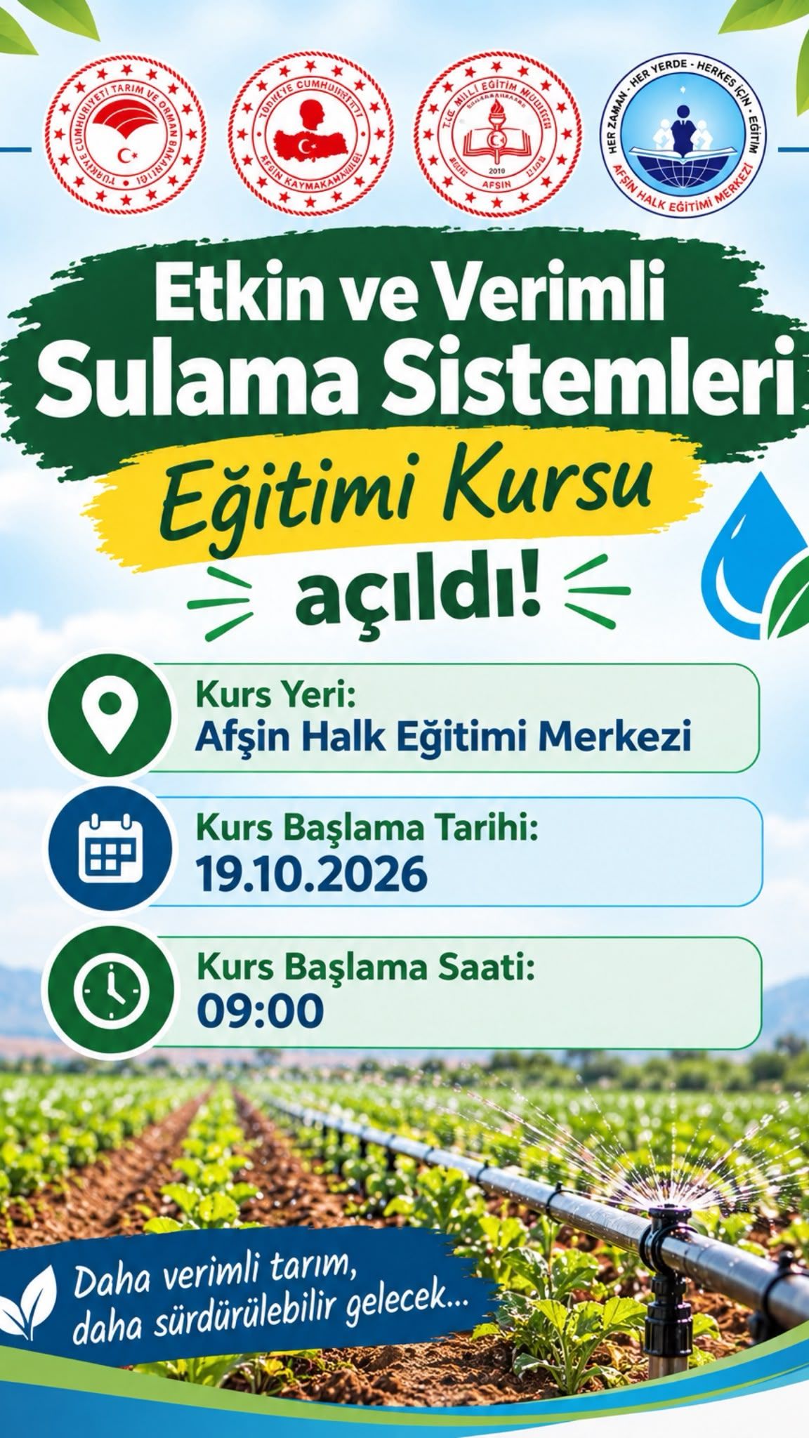 Afşin Halk Eğitimi Merkezi’nde İki Yeni Kurs Açılıyor (2)