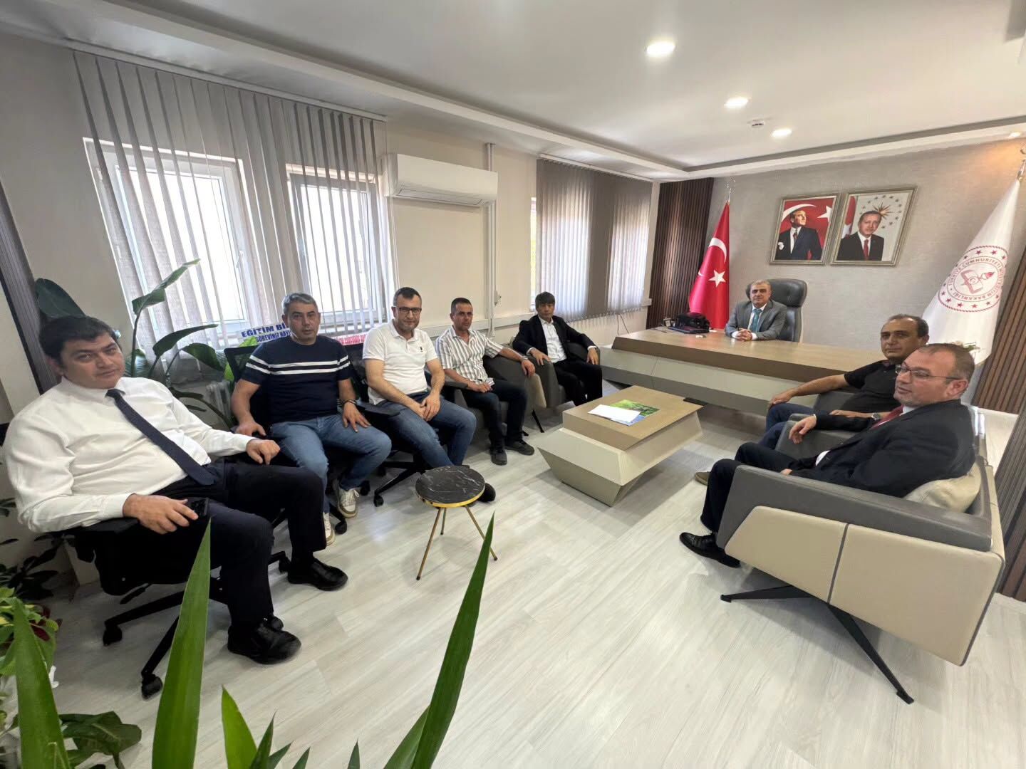 Afşin İlçe Milli Eğitim Müdürü Özdemir’e Hayırlı Olsun Ziyaretleri2