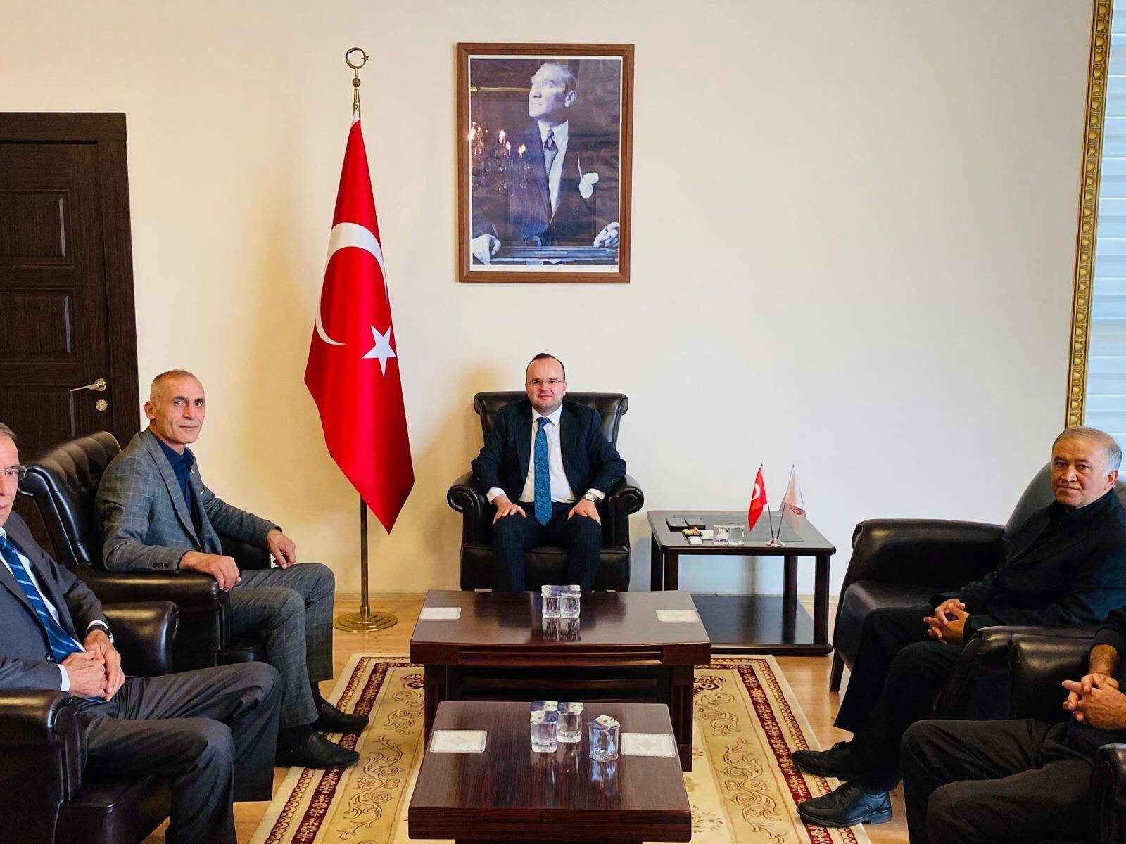 Afşin Kaymakamı Arslantürk’e Ziyaretler Sürüyor