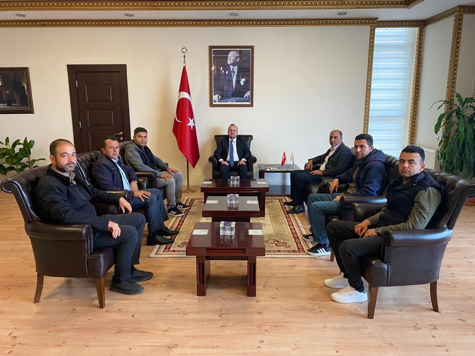 Afşin Kaymakamı Arslantürk’e Ziyaretler Sürüyor1