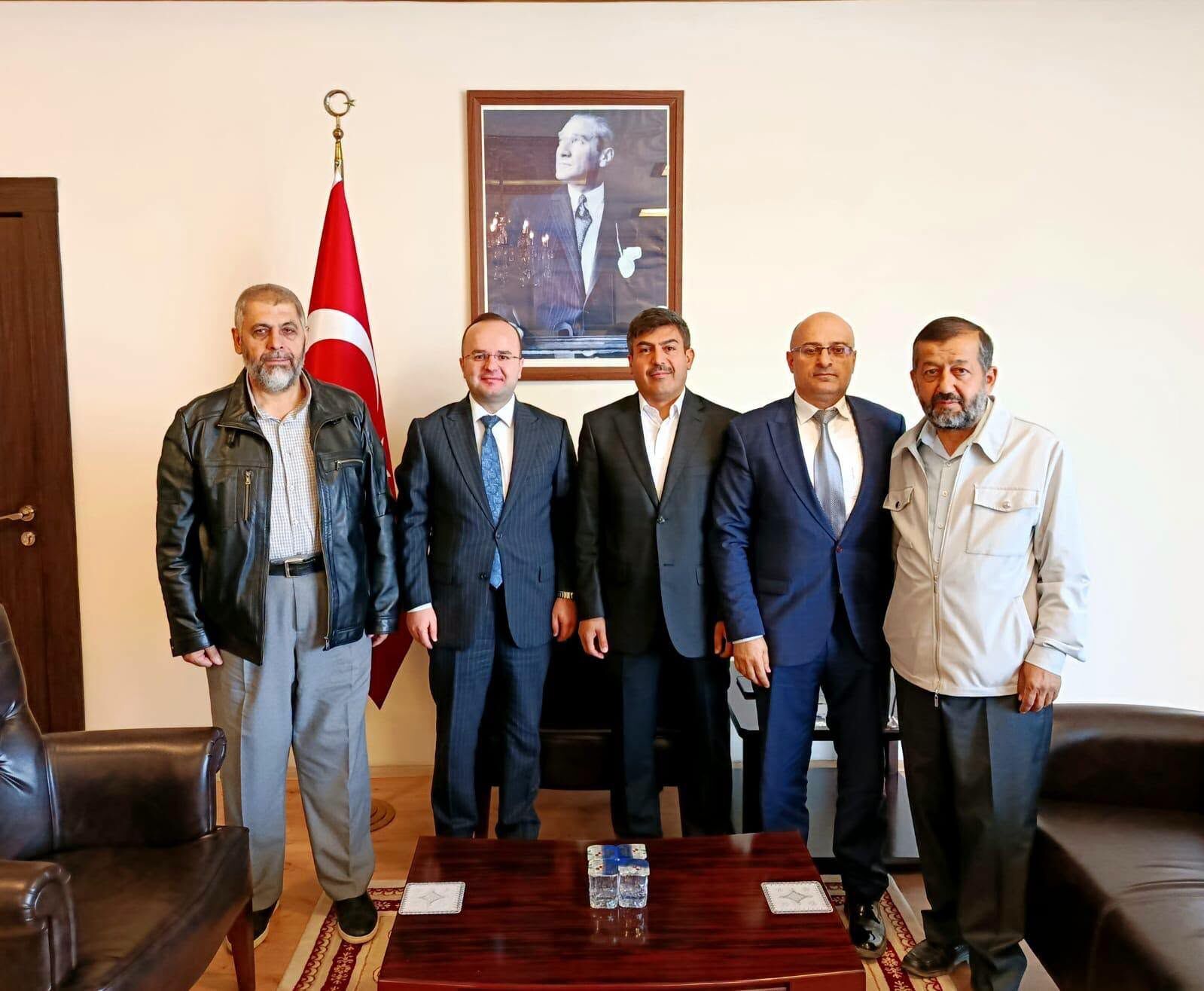 Afşin Kaymakamı Arslantürk’e Ziyaretler Sürüyor3