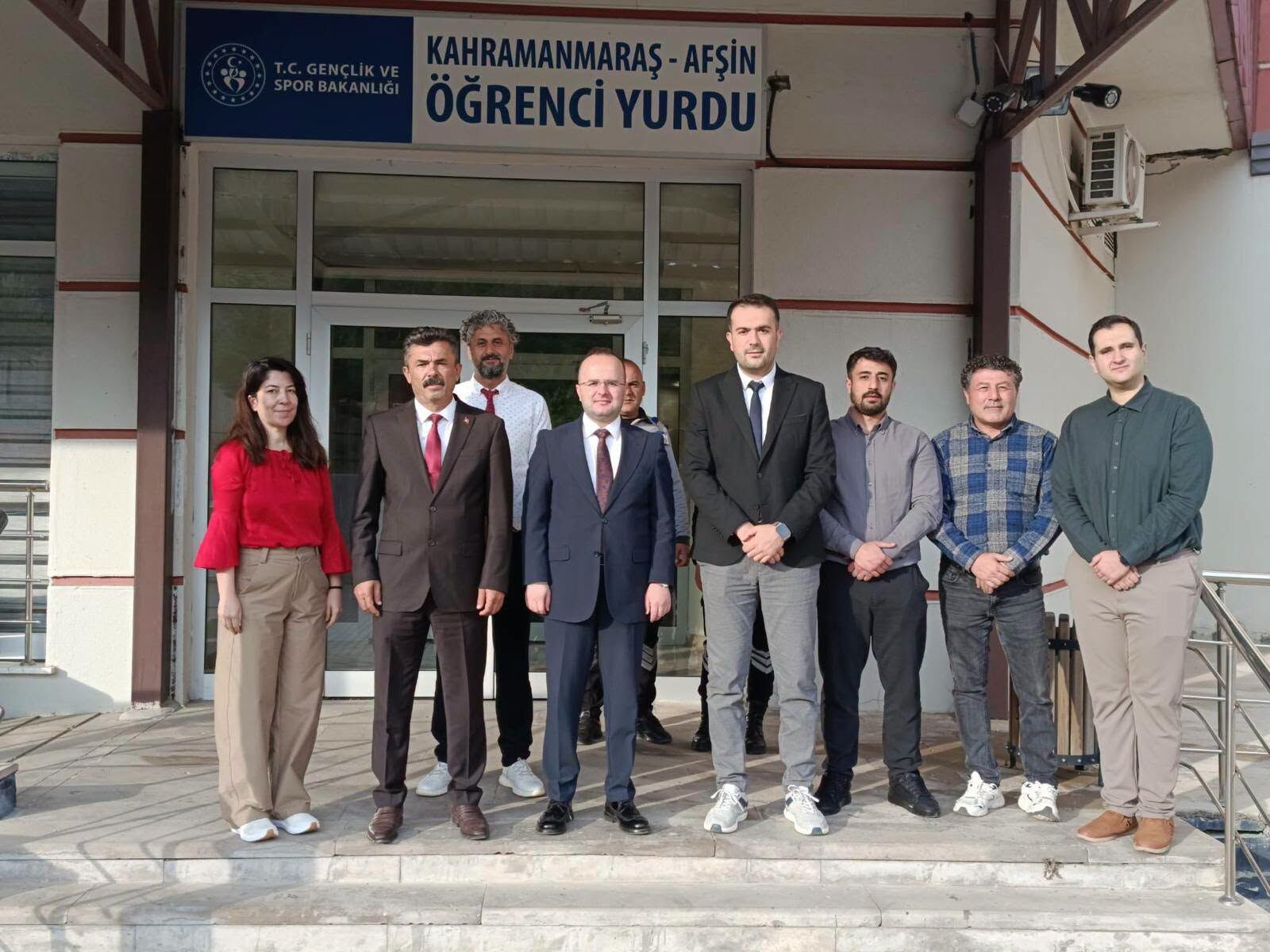 Afşin Kaymakamı Arslantürk’ten Gençlik Ve Spor Kurumlarına Ziyaret4