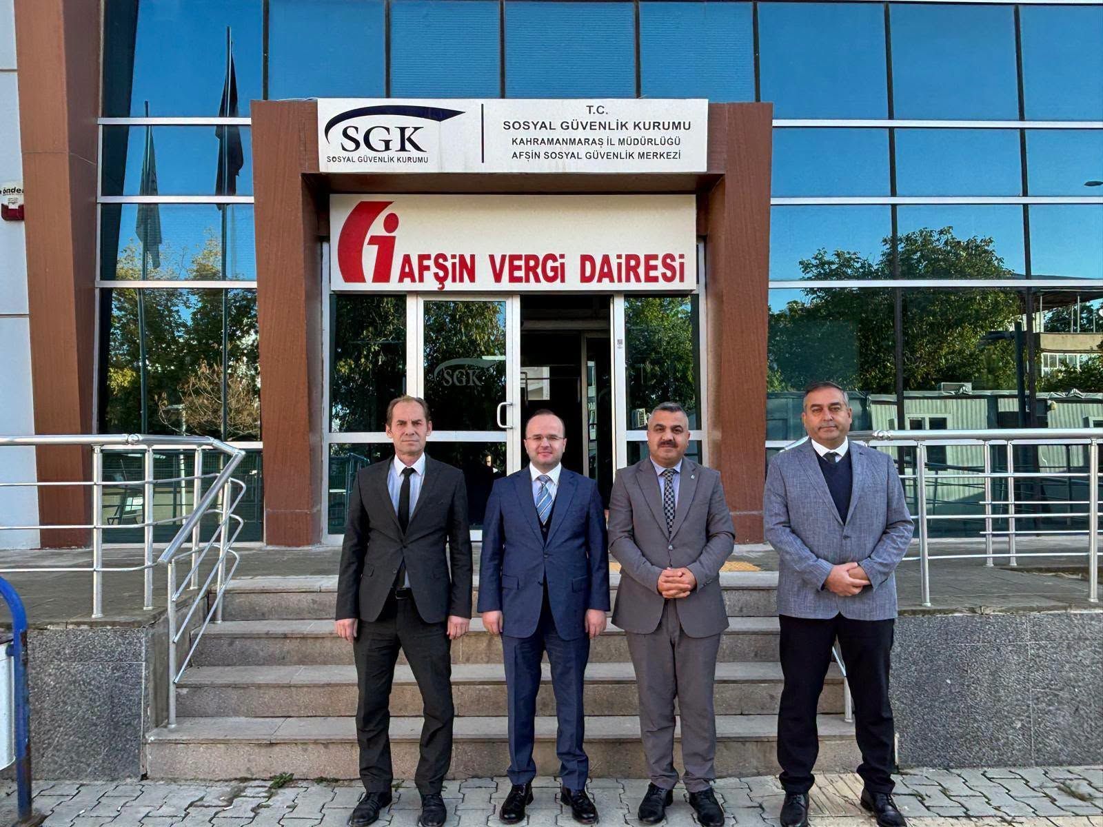 Afşin Kaymakamı Arslantürk’ten Kurum Müdürlerine Ziyaret3