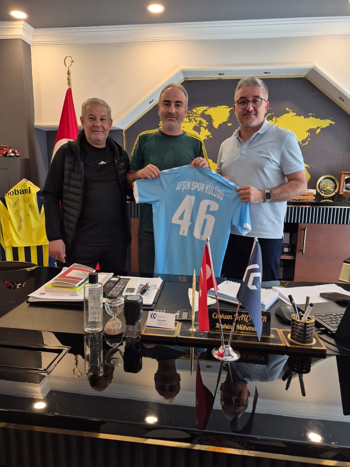 Afşin Spor’dan Coşkun Kalender’e Anlamlı Ziyaret (1)