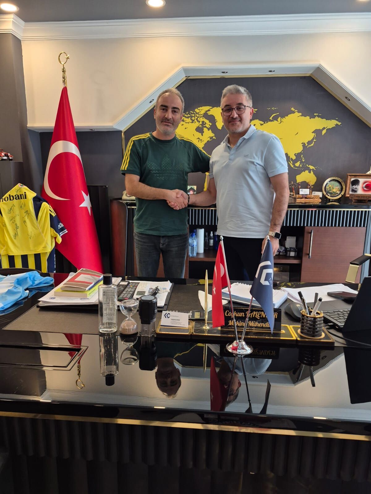 Afşin Spor’dan Coşkun Kalender’e Anlamlı Ziyaret (2)