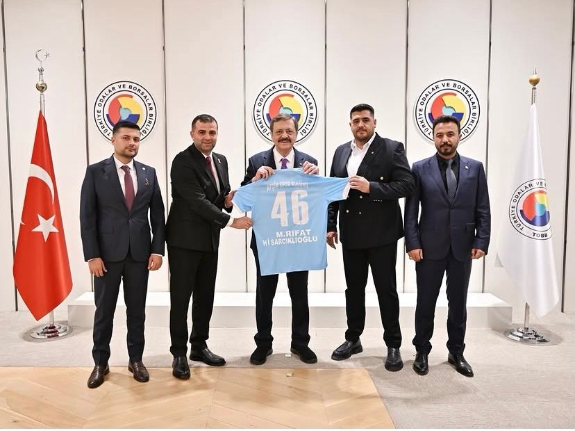 Afşin TSO Yönetiminden TOBB Başkanı Hisarcıklıoğlu’na Ziyaret