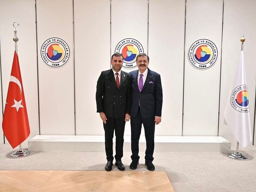 Afşin Tso Yönetiminden Tobb Başkanı Hisarcıklıoğlu’na Ziyaret (3)