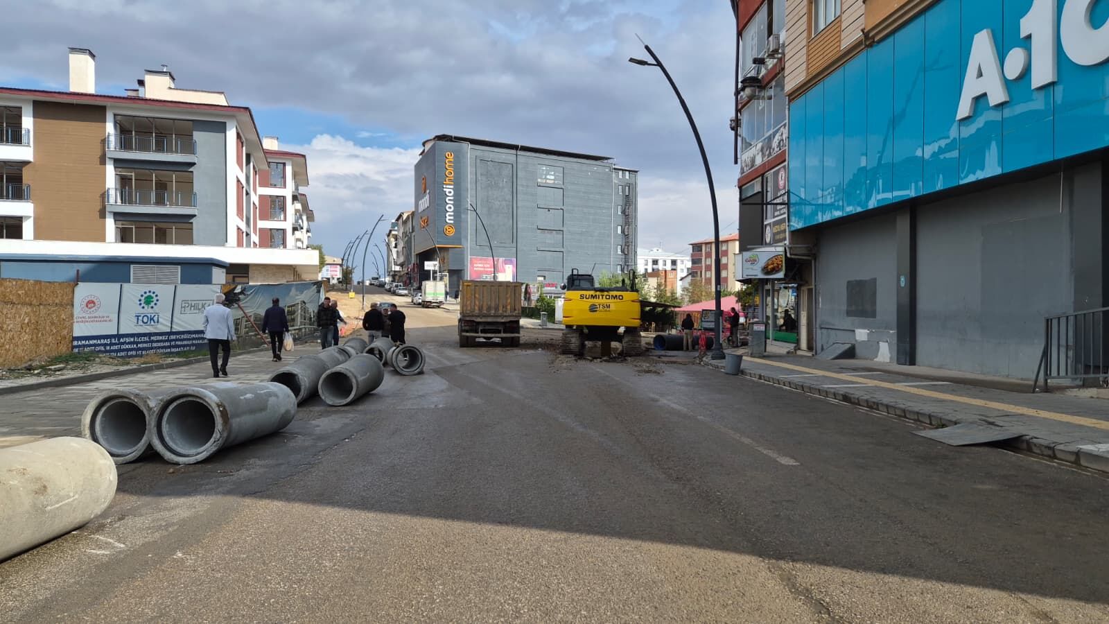 Afşin’de Bu Yolları Kullanacaklar Dikkat! Çalışmalar 1 Ay Sürecek (5)