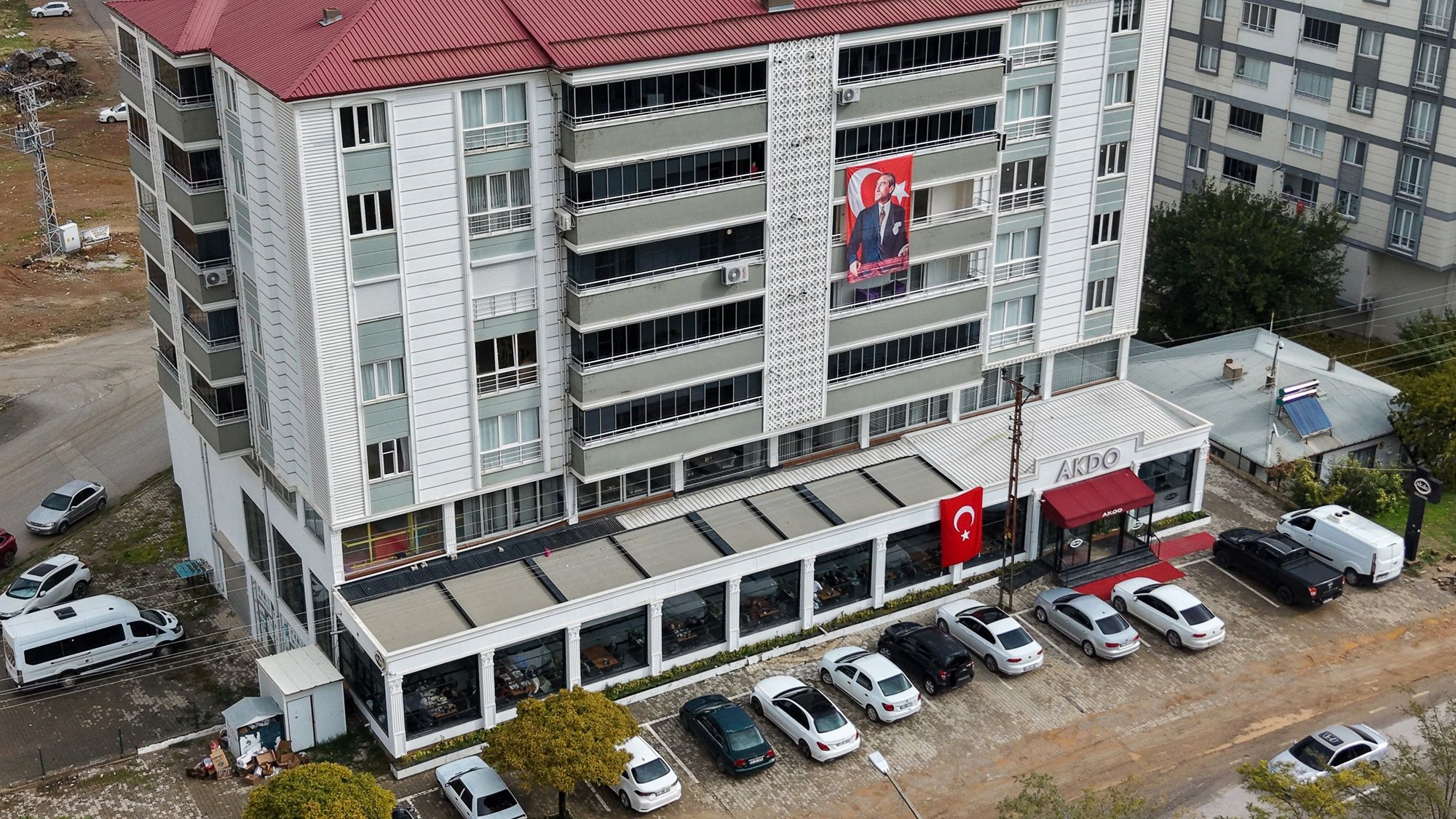 Afşin’de Cadde Ve Sokaklar Türk Bayraklarıyla Donatıldı (2)