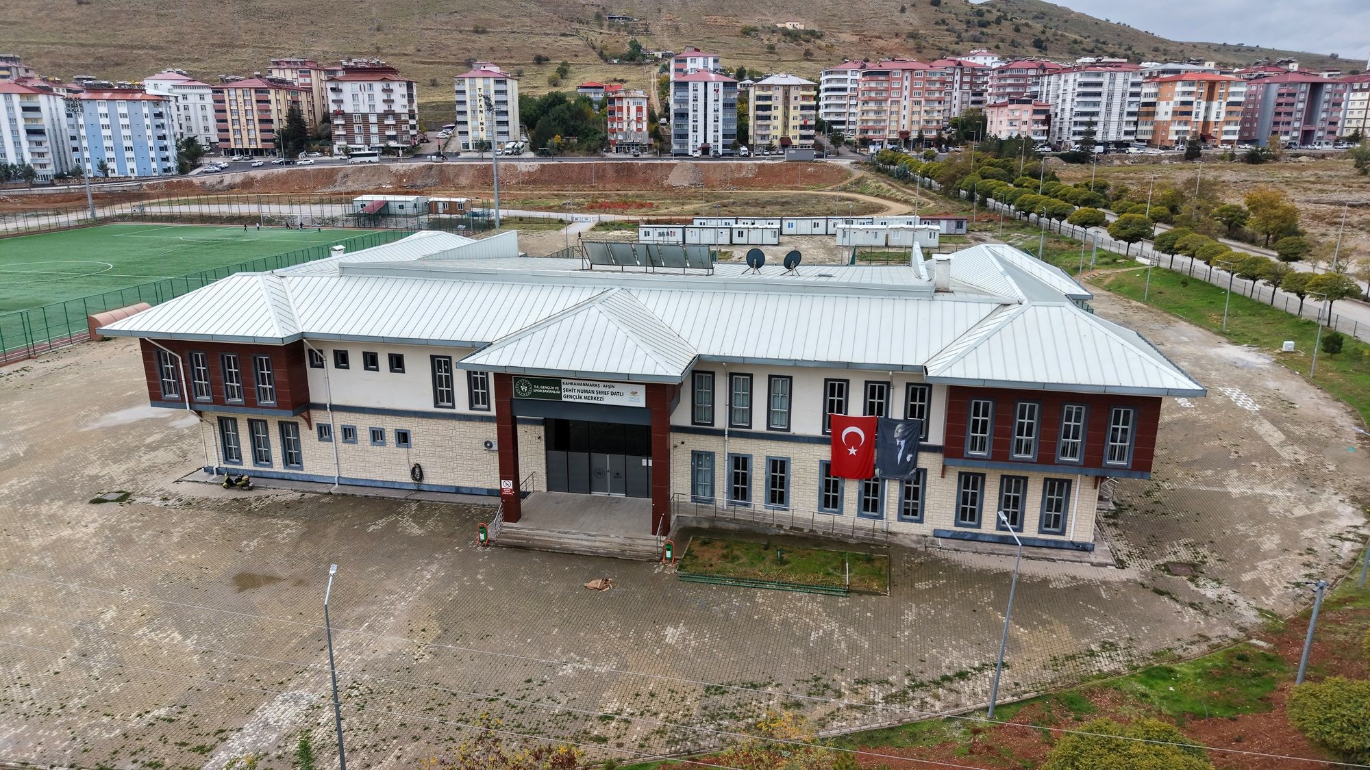 Afşin’de Cadde Ve Sokaklar Türk Bayraklarıyla Donatıldı (3)