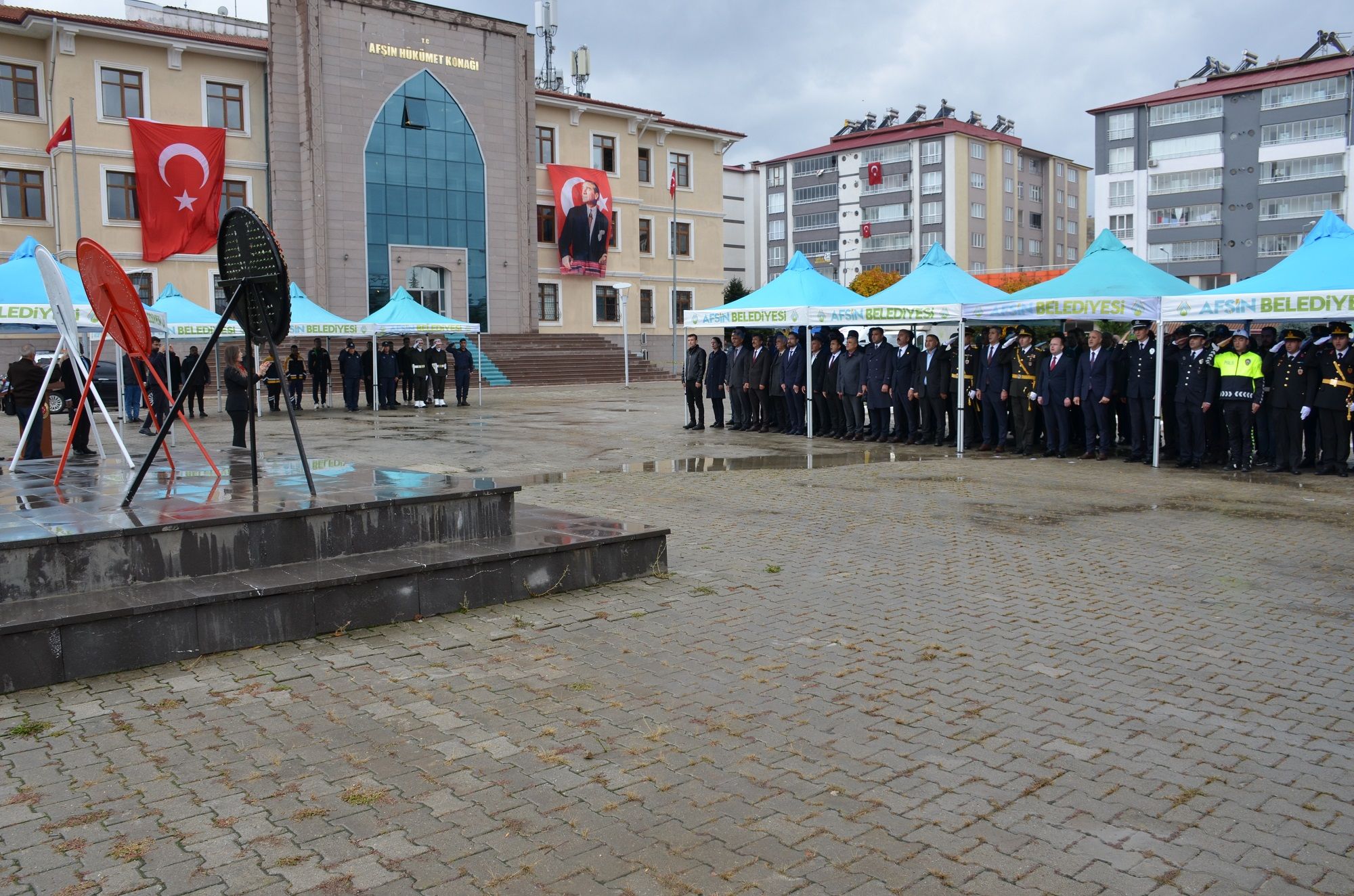 Afşin’de Çelenk Sunma Töreni Düzenlendi (1)-2