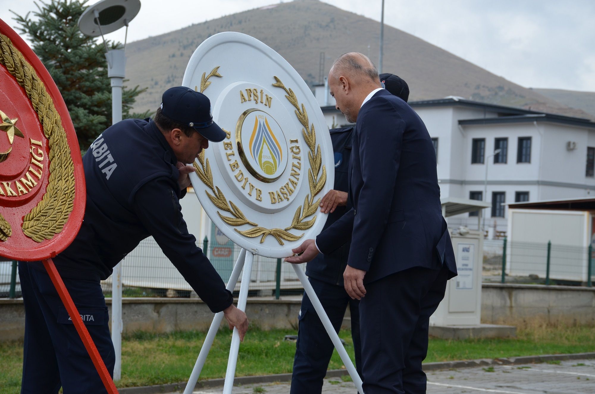 Afşin’de Çelenk Sunma Töreni Düzenlendi (15)