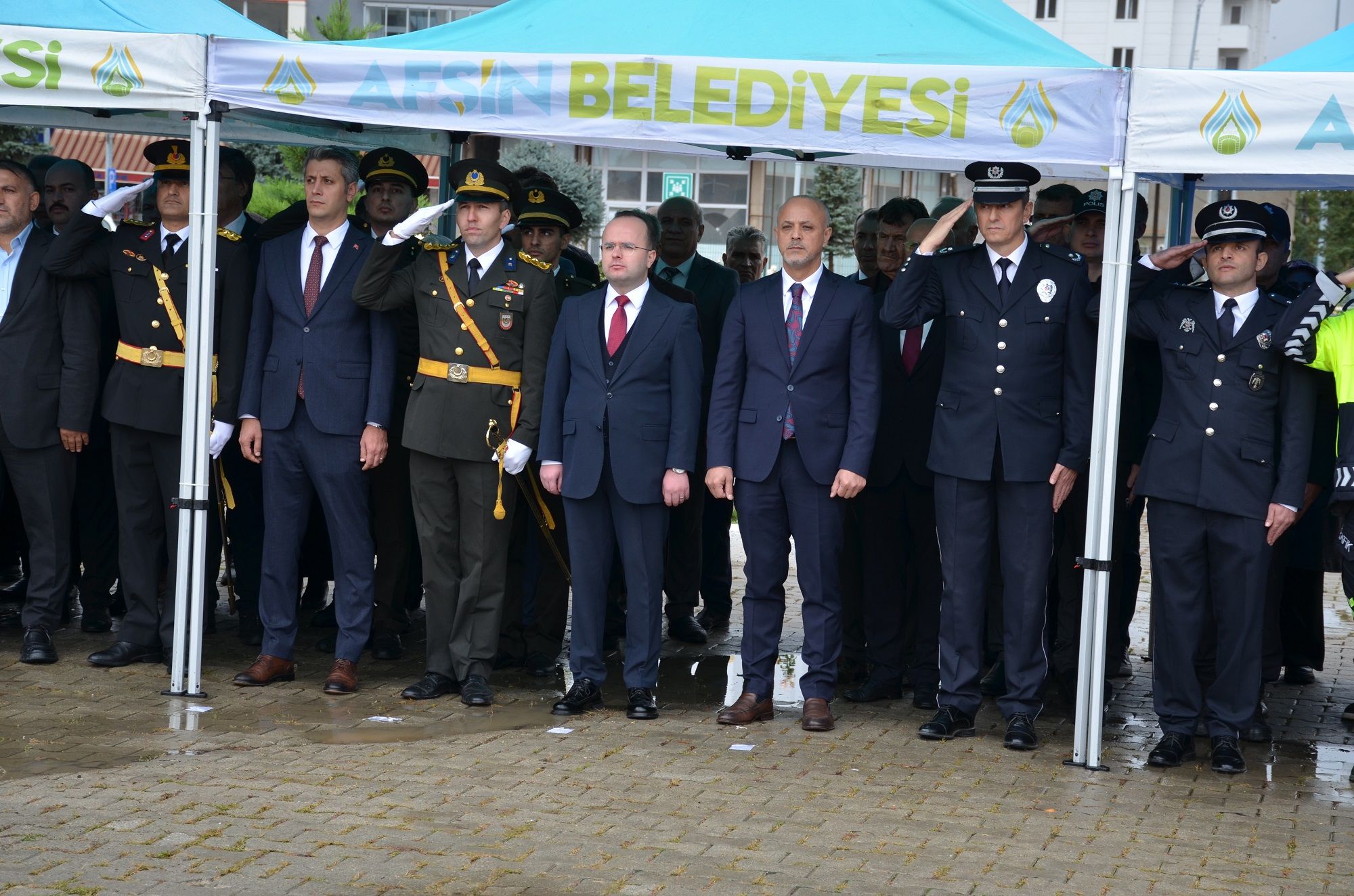 Afşin’de Çelenk Sunma Töreni Düzenlendi (19)