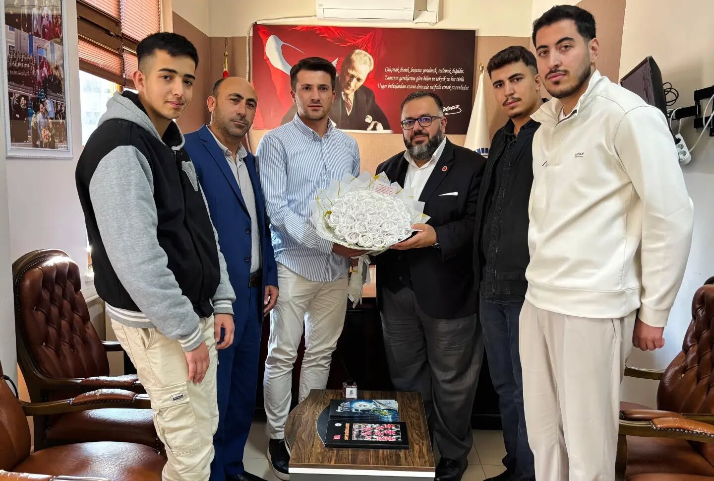 Afşin’de Kyk Öğrencilerinden Müftü Gökçek’e Anlamlı Ziyaret
