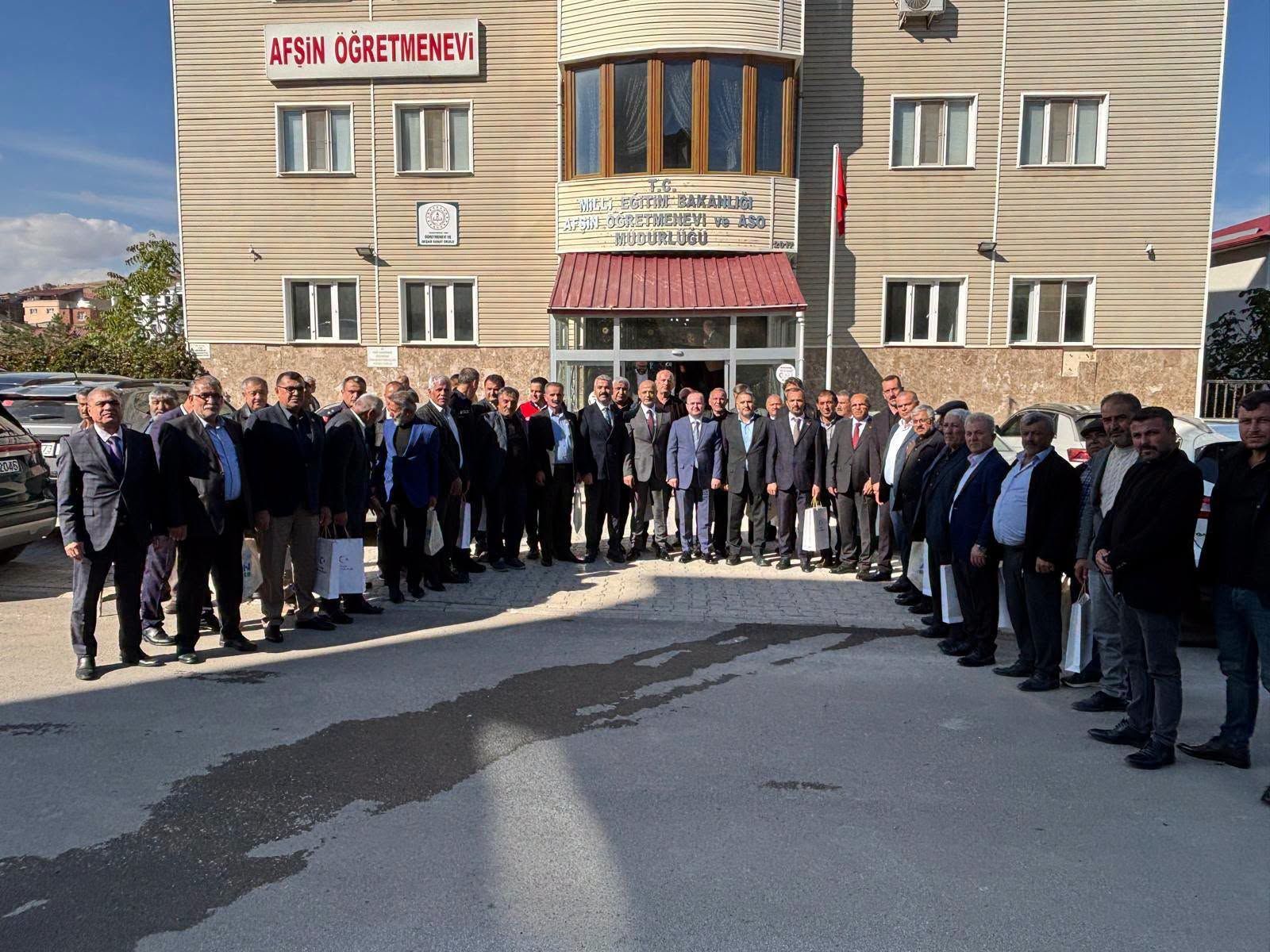 Afşin’de Muhtarlar Günü Buluşması