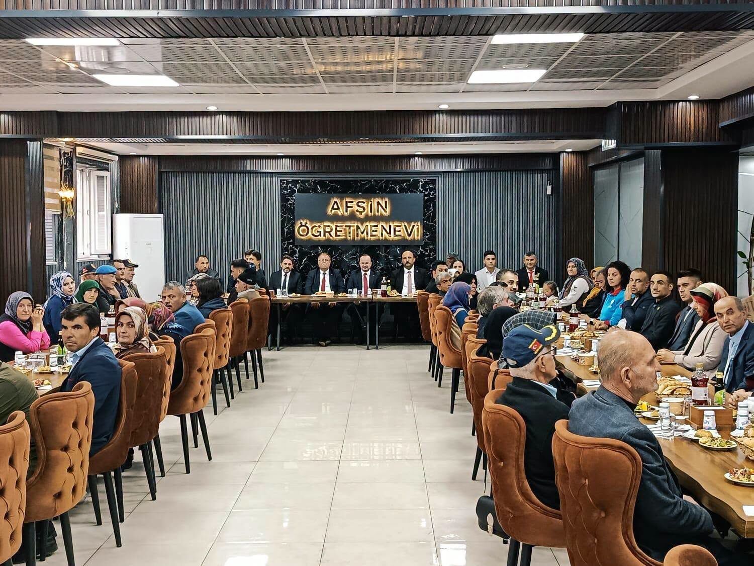 Afşin’de Şehit Aileleri Ve Gaziler Onuruna Anlamlı Program4