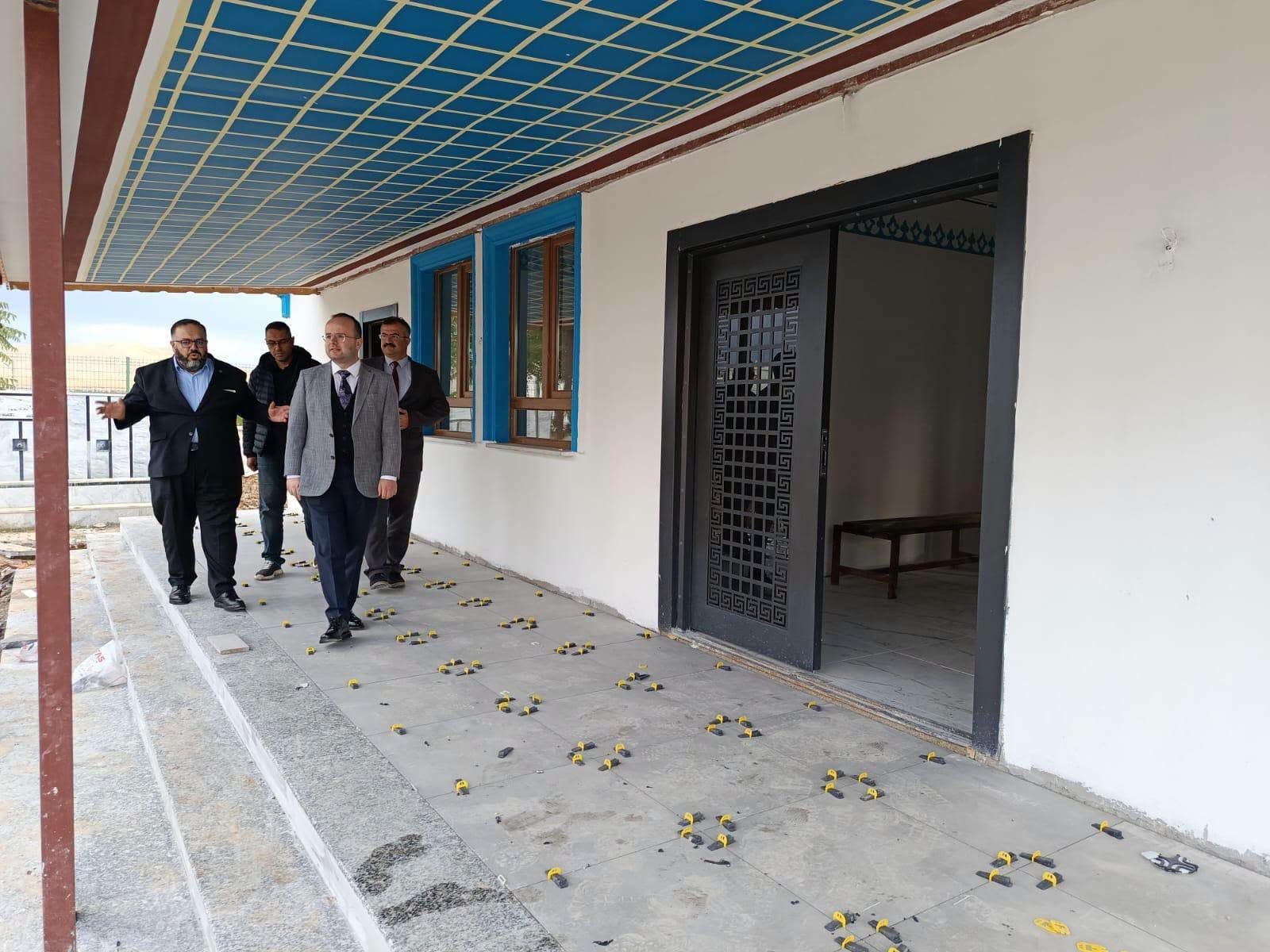 Afşin’de Tatbikat Camii İnşaatında Sona Gelindi1