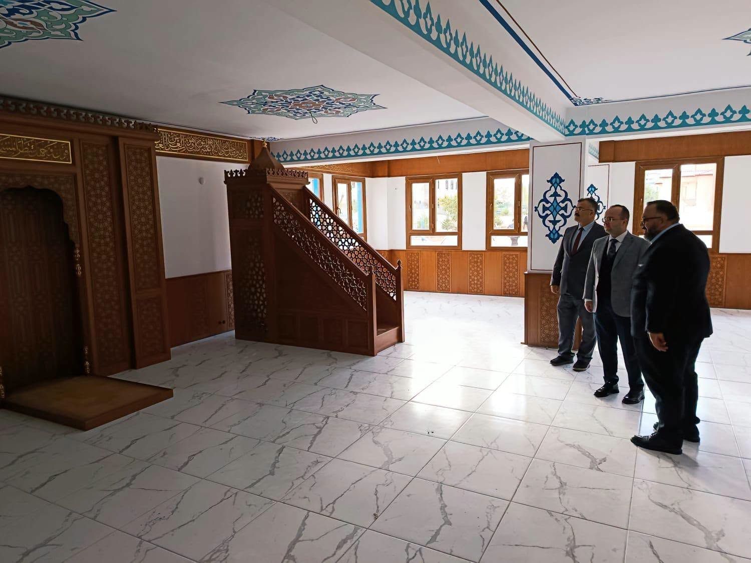 Afşin’de Tatbikat Camii İnşaatında Sona Gelindi2