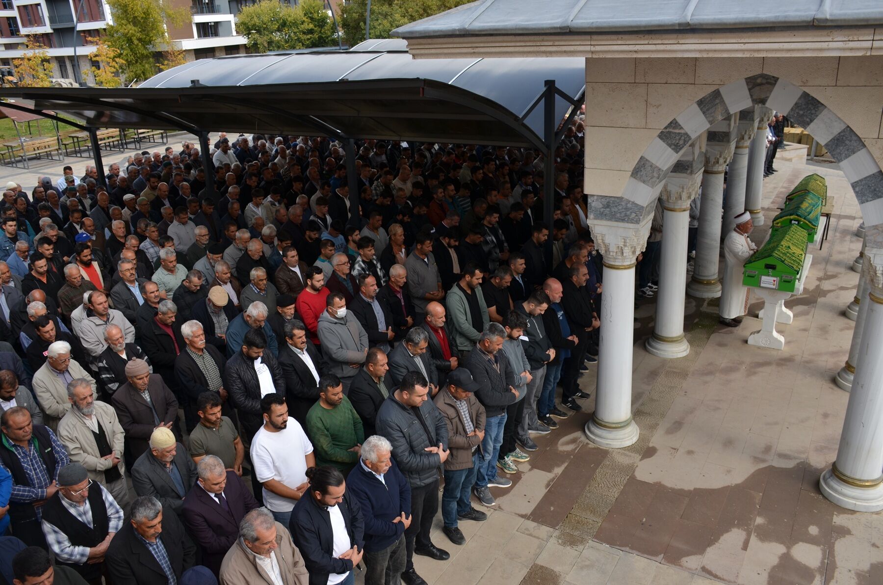 Afşin’de Trafik Kazasında Hayatını Kaybeden Samet Özdemir Toprağa Verildi (7)