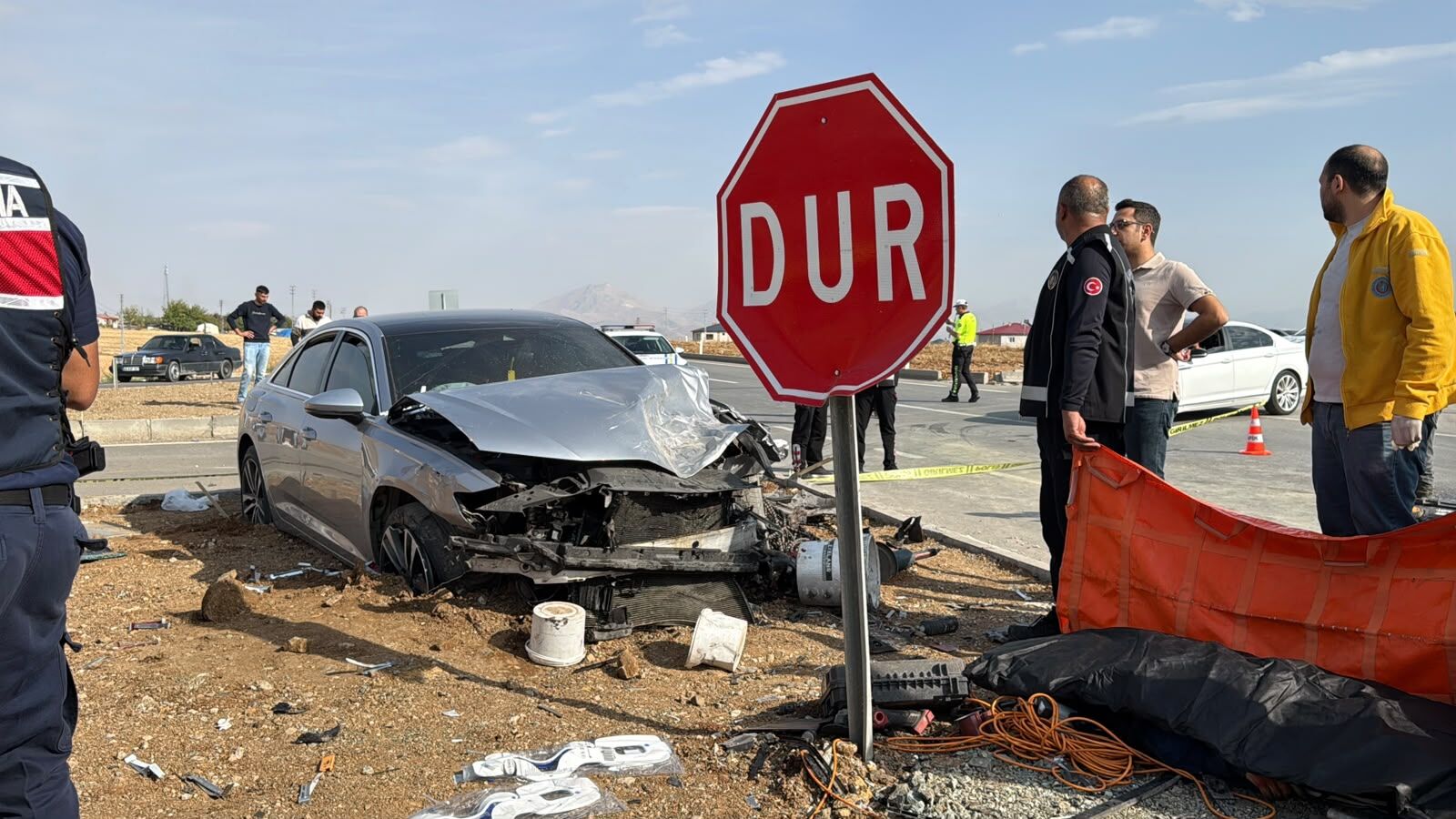 Afşin’deki Feci Kazanın Detayları Ortaya Çıktı 1 Ölü, 7 Yaralı! (1)