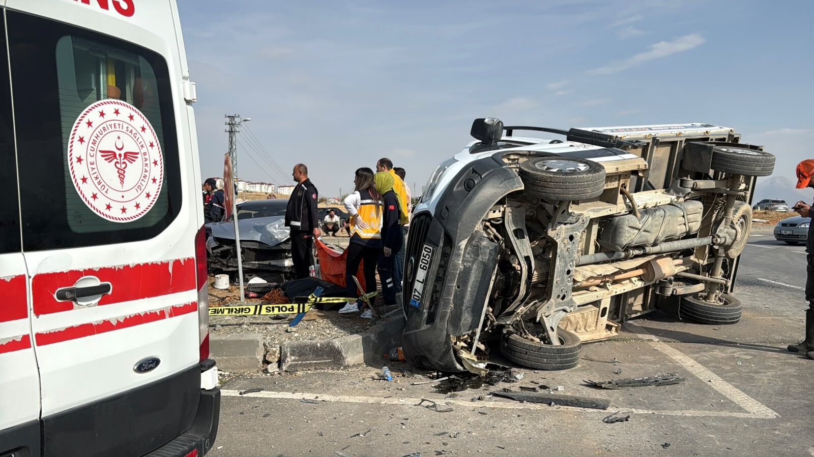 Afşin’deki Feci Kazanın Detayları Ortaya Çıktı 1 Ölü, 7 Yaralı! (3)