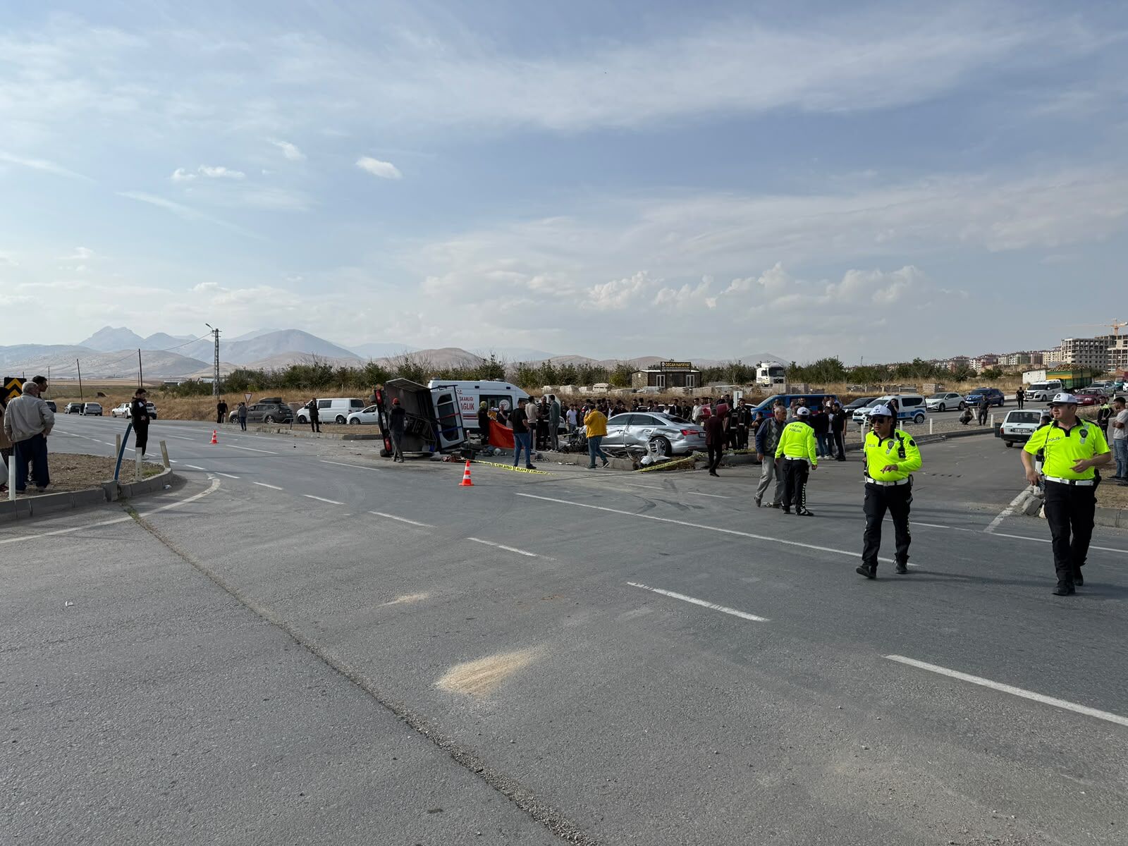 Afşin’deki Feci Kazanın Detayları Ortaya Çıktı 1 Ölü, 7 Yaralı! (4)