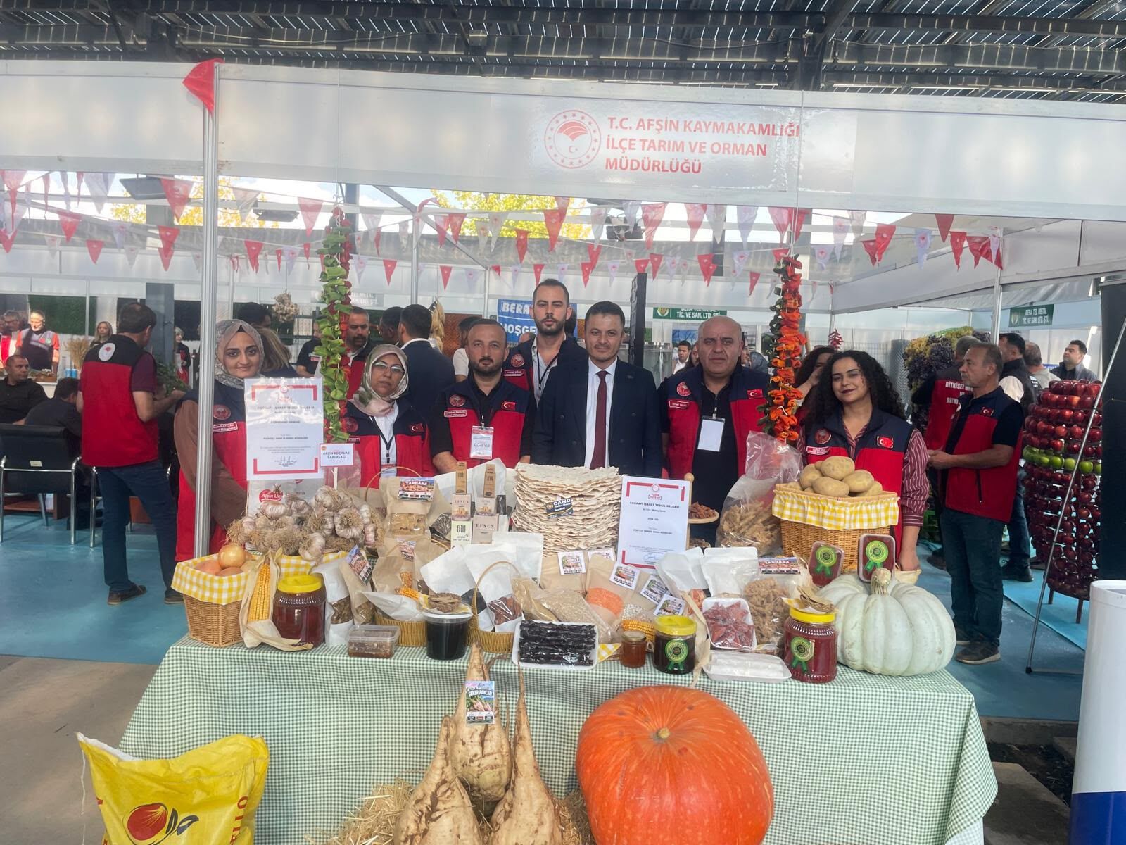 Afşin’in Yöresel Ürünleri Tarım Fuarı’nda Tanıtılıyor