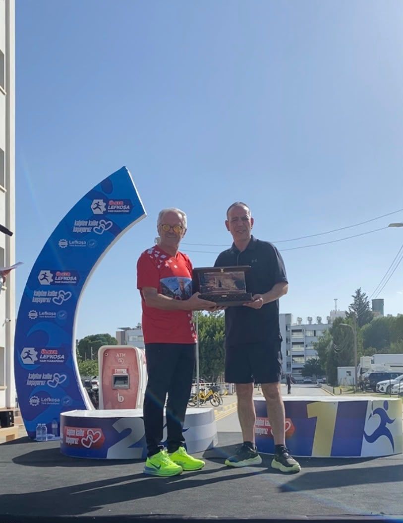 Afşinli Maratoncu Sıtkı Gönen’den Lefkoşa’da Çifte Gurur! (2)