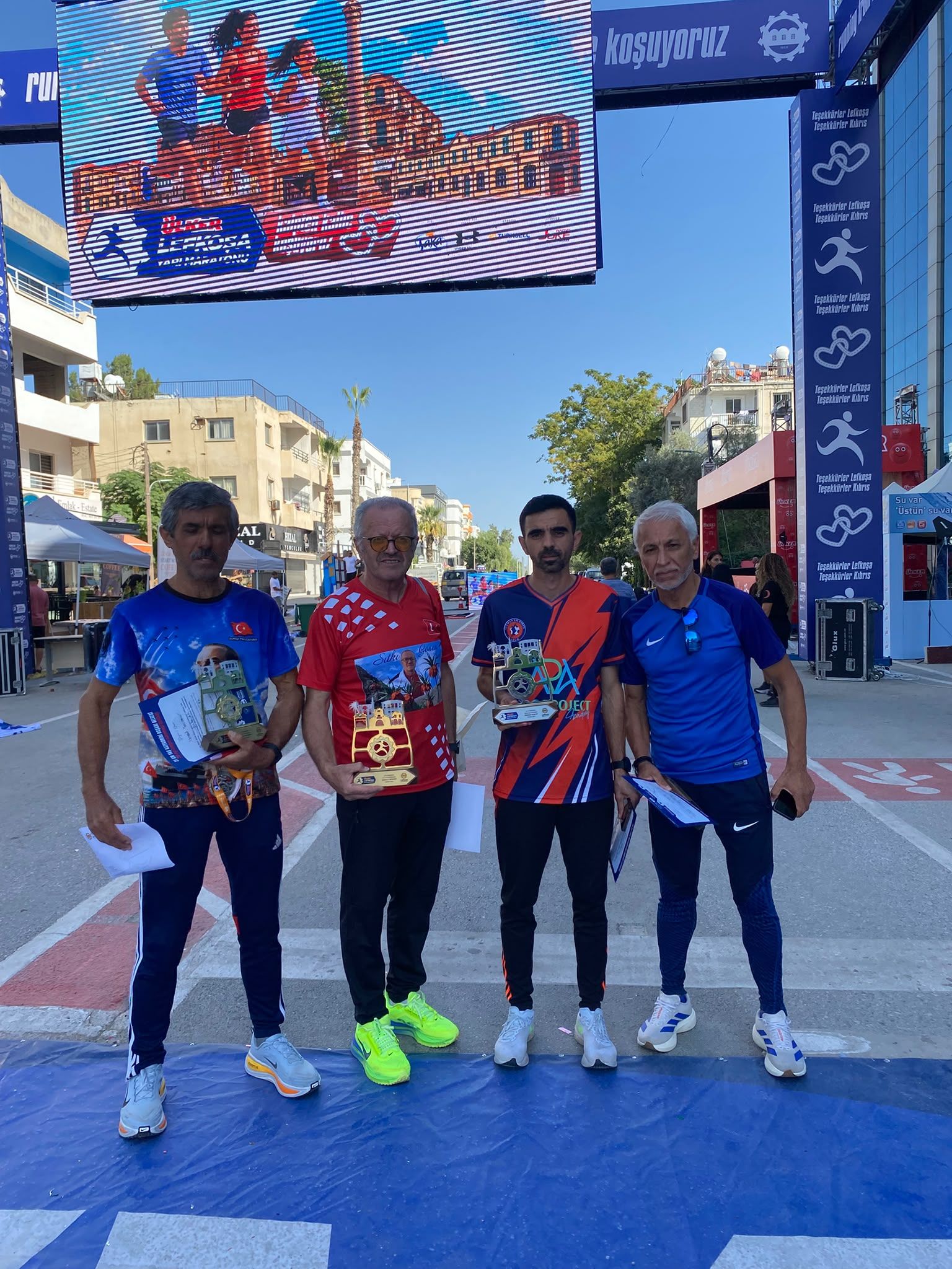 Afşinli Maratoncu Sıtkı Gönen’den Lefkoşa’da Çifte Gurur! (3)