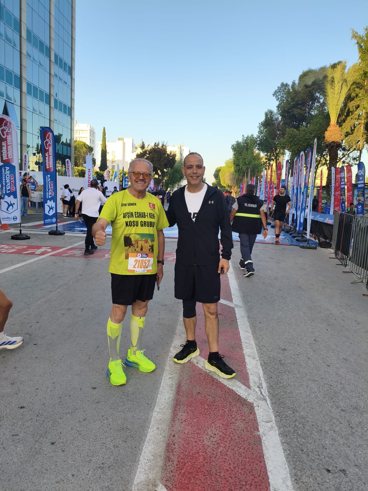 Afşinli Maratoncu Sıtkı Gönen’den Lefkoşa’da Çifte Gurur! (6)