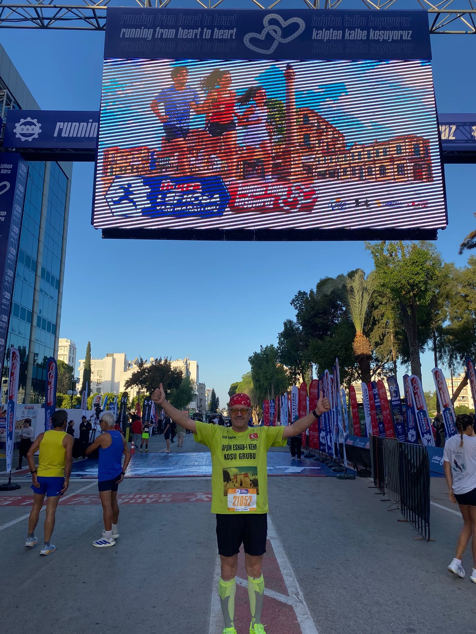 Afşinli Maratoncu Sıtkı Gönen’den Lefkoşa’da Çifte Gurur! (7)