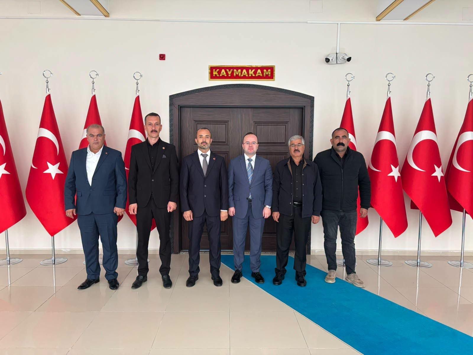 Afşinli Muhtarlardan Kaymakam Arslantürk’e Ziyaret1