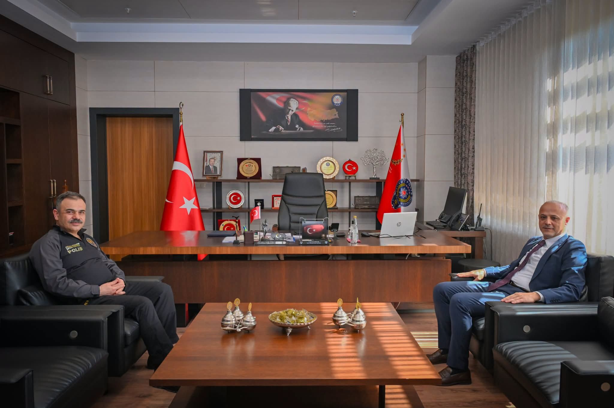 Başkan Kıraç’tan İl Emniyet Müdürü Beyti Kalaycı’ya Ziyaret