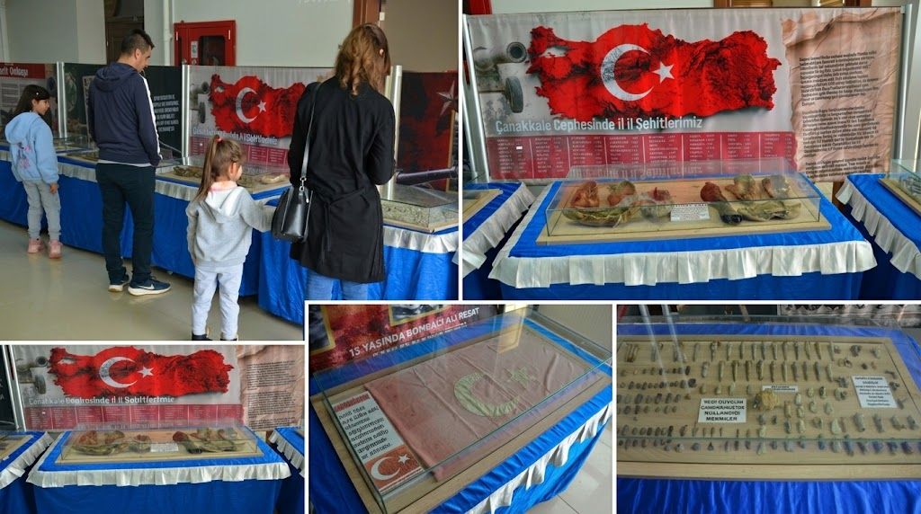 Afşin’de Çanakkale Savaş Eserleri Müzesi ve Uzay Çadırı Ziyarete Açıldı
