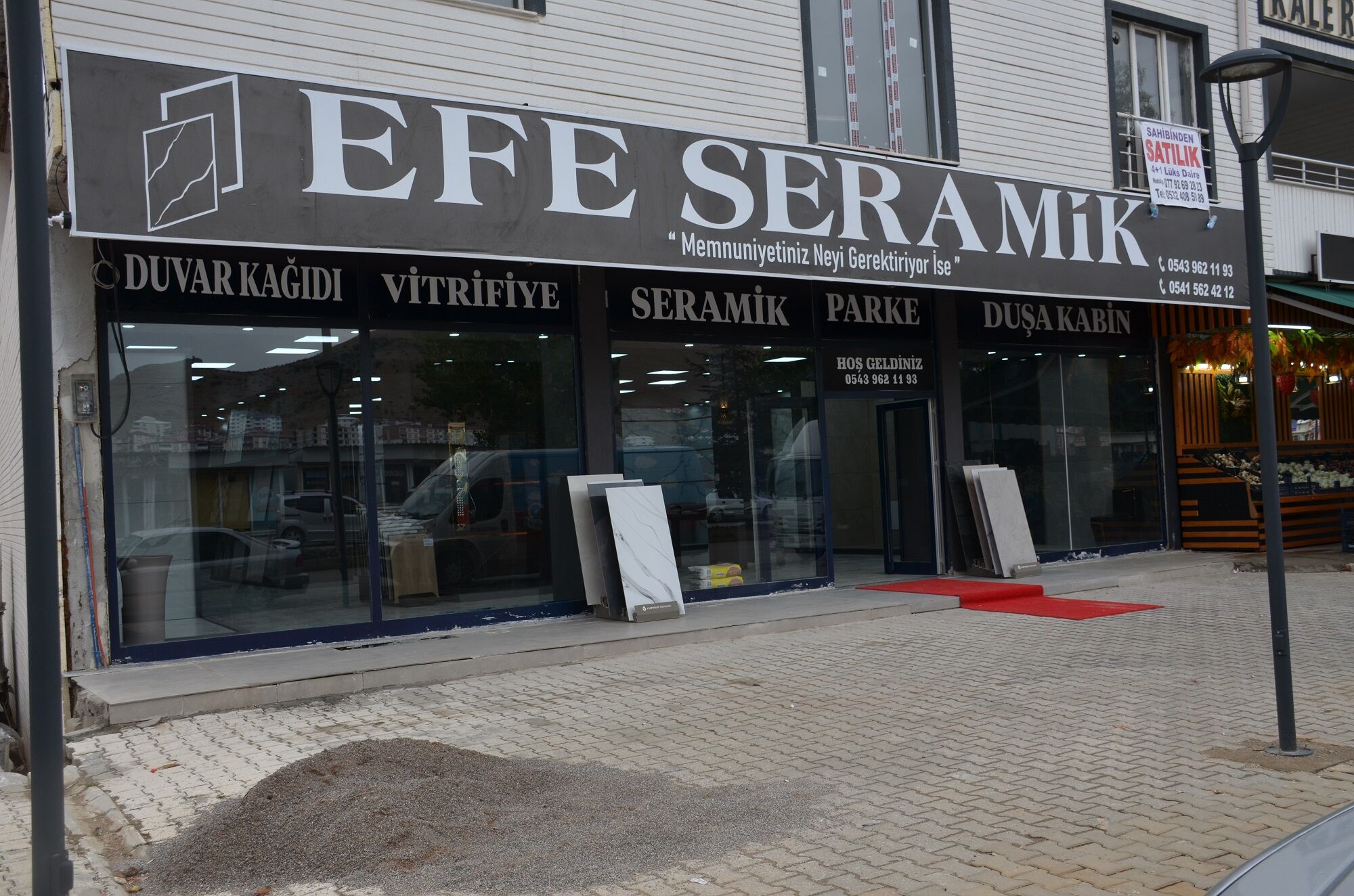 Efe Seramik Afşin’de İkinci Şubesini Hizmete Açtı! (12)