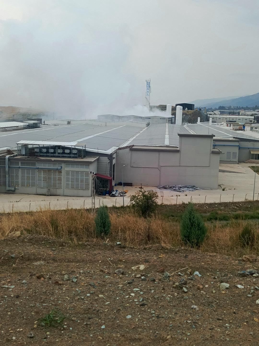 Gaz Dolum Tesisindeki Oksijen Tankı Patladı (2)