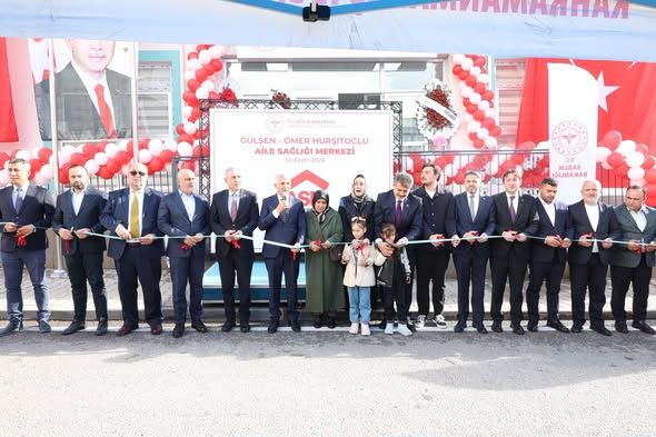 Gülşen Ömer Hurşitoğlu Aile Sağlığı Merkezi Ve 11 Nolu Acil Sağlık İstasyonu Açıldı