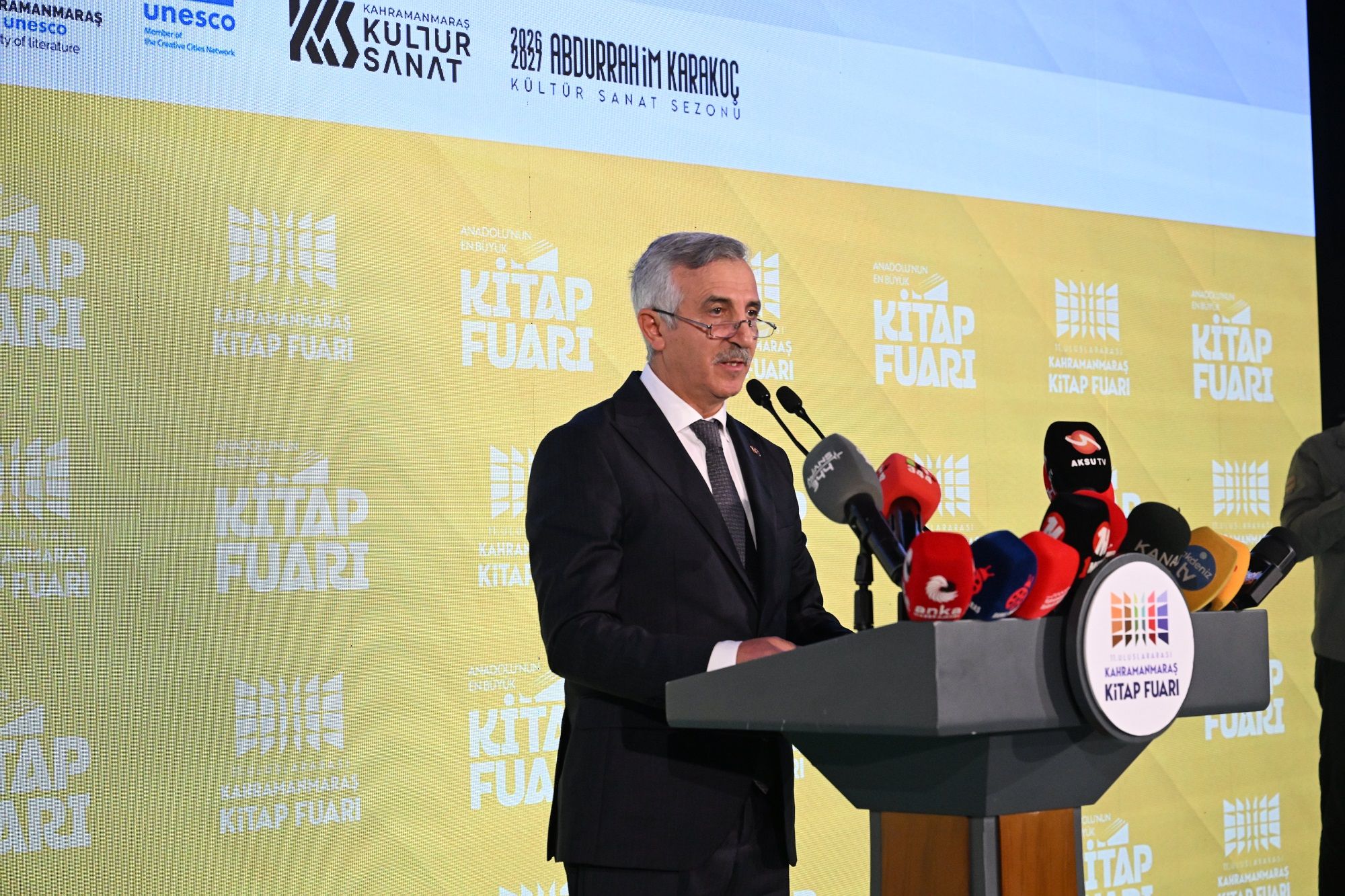 Kahramanmaraş 11. Uluslararası Kitap Fuarı Kapılarını Açtı (5)