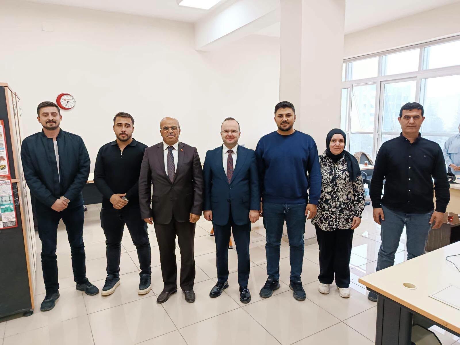 Kaymakam Arslantürk’ten Milli Emlak ve Yıkım Enkaz Komisyonuna Ziyaret