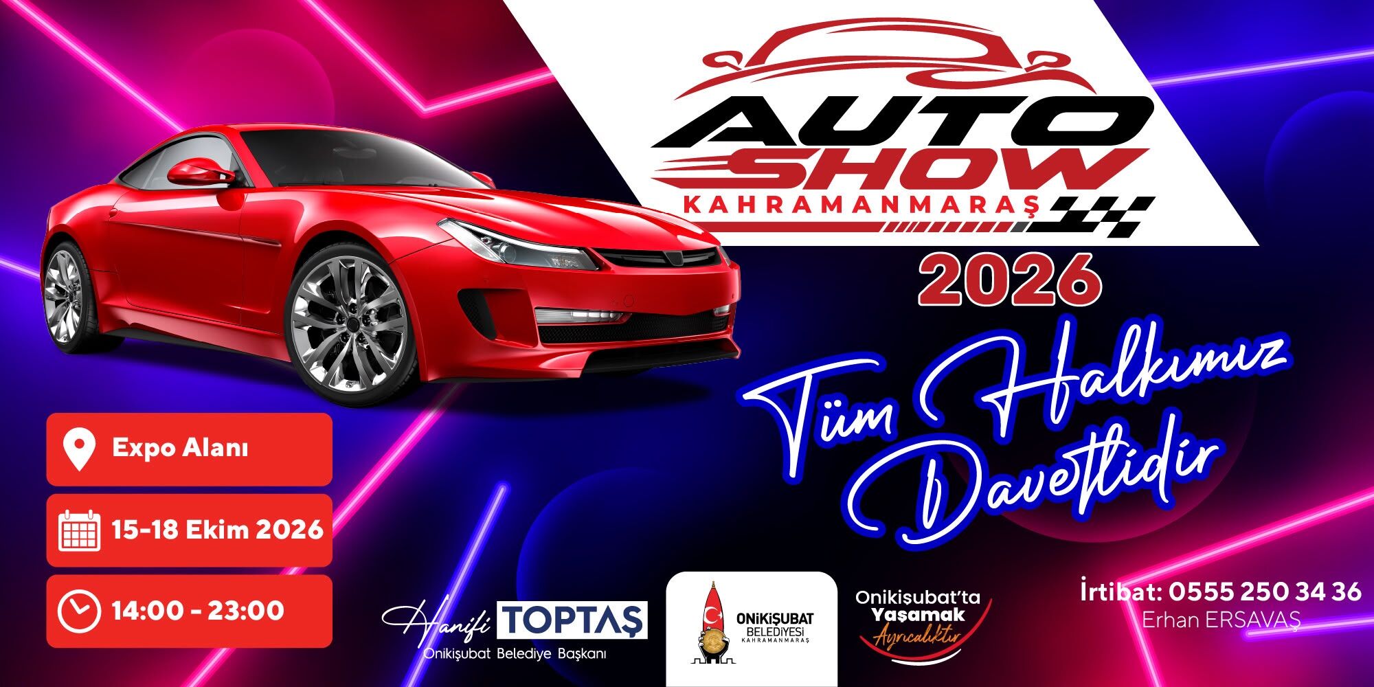 Onkişubat Belediyesi Auto Show