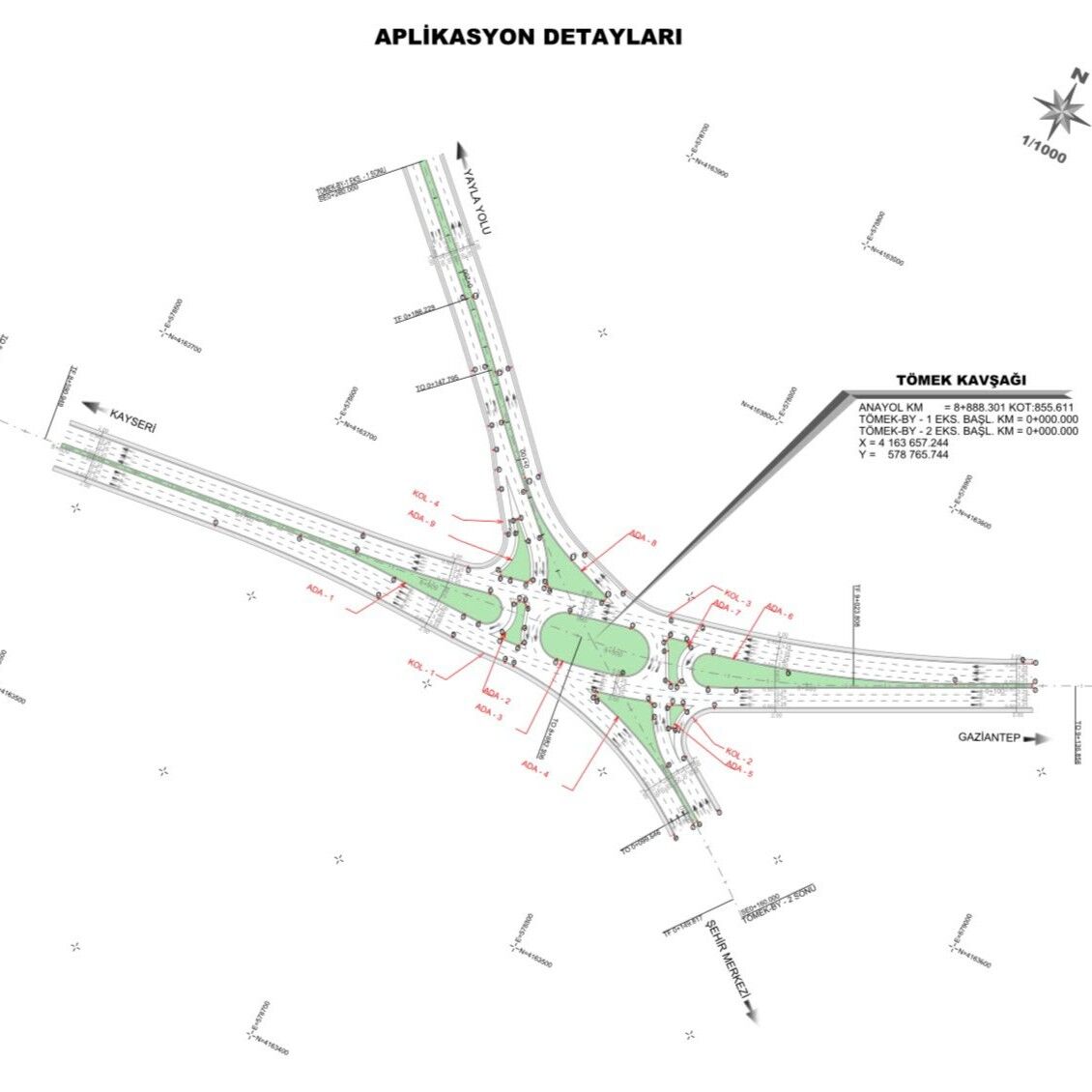 Tömek Kavşağı’nda Trafiği Rahatlatacak Projeye Start Verildi-1