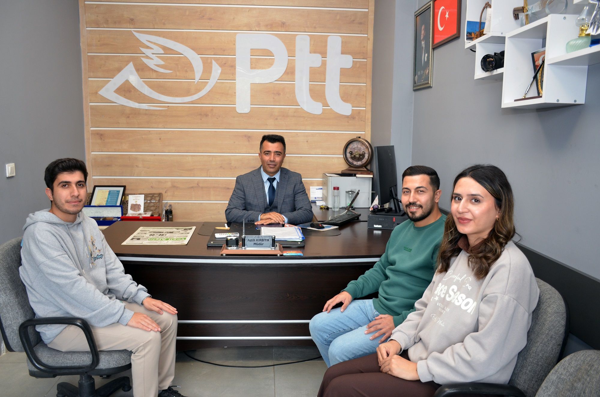 PTT’nin 186. Yılında Yeşil Afşin Gazetesi’nden Anlamlı Ziyaret