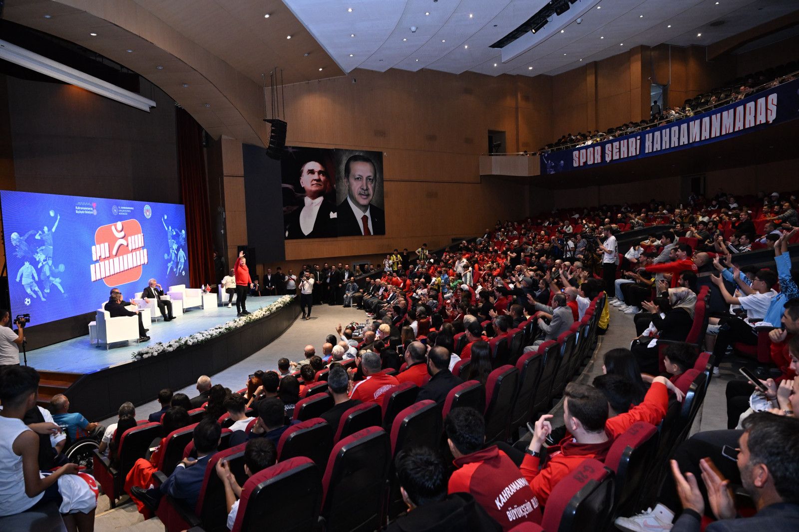 Spor Şehri Kahramanmaraş’ta Gençlere İlham Veren Buluşma (6)